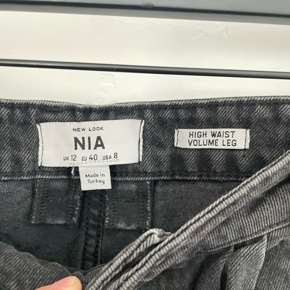 New look black denim jeans high waist size 8 NWT - Picture 11 of 14